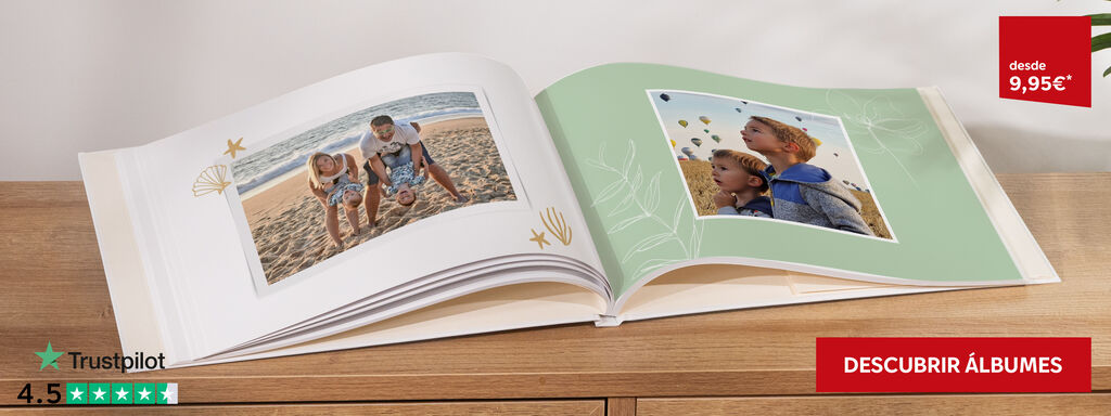 álbum de fotos personalizado