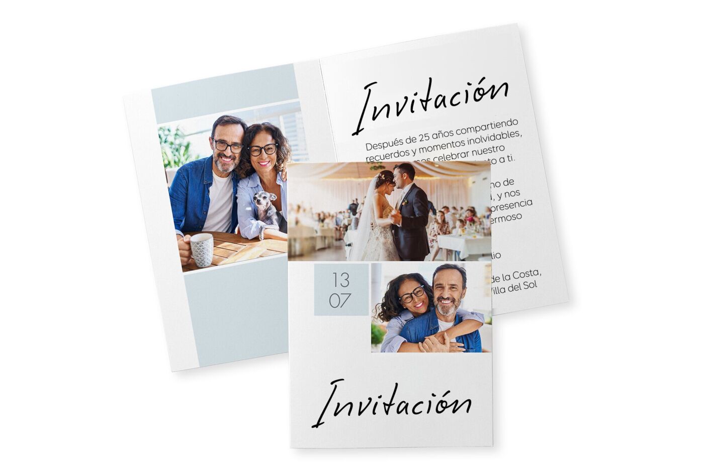 Tarjetas de invitación de boda